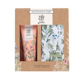 In The Garden Gardening Gloves & Hand Cream Set