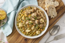 Lemon & Herb Chicken With Garden Vegetables