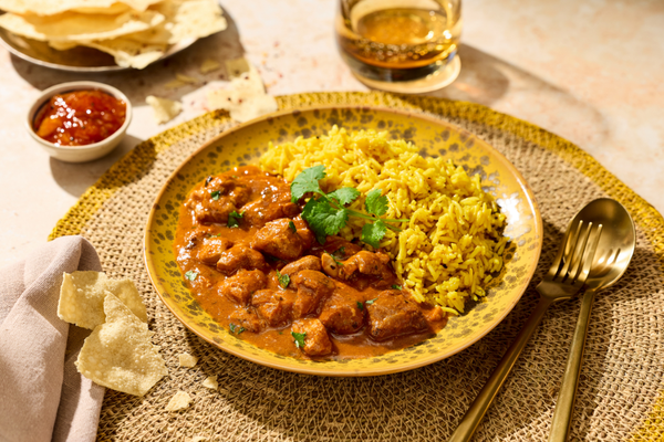 Chicken Tikka with rice