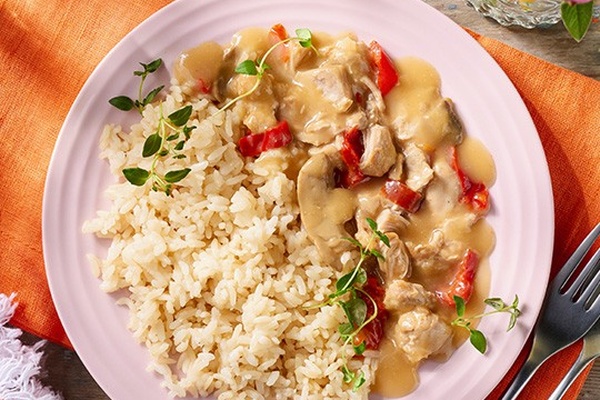 Chicken a la King Microwave Ready Meal