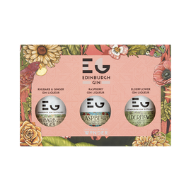 Edinburgh Gin Trio Liqueur Gift Set