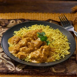 Chicken Korma with Rice Ready Meal
