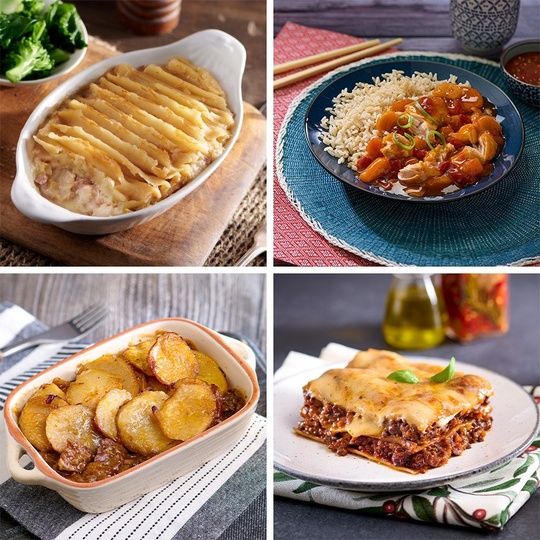 Taster Bundle Microwaveable Ready Meals Selection Two