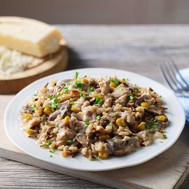 Chicken and Mushroom Rice Ready Meal