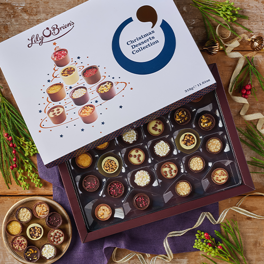 Lily O'Briens Chocolate Christmas Collection Box