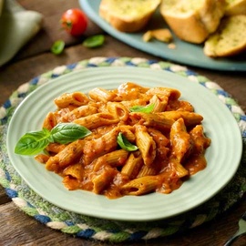 Tomato and Mascarpone Penne Pasta