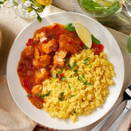 Spanish Style Chicken With Rice