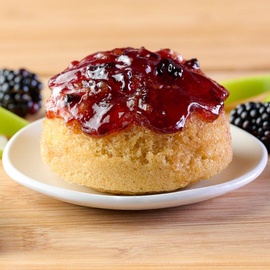 Apple & Blackberry Pudding