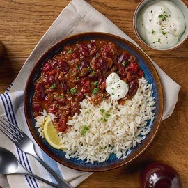 Chilli Con Carne with Rice
