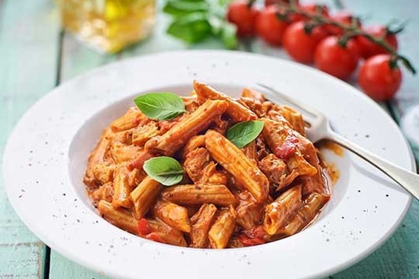 Chicken Arrabbiata Penne Pasta