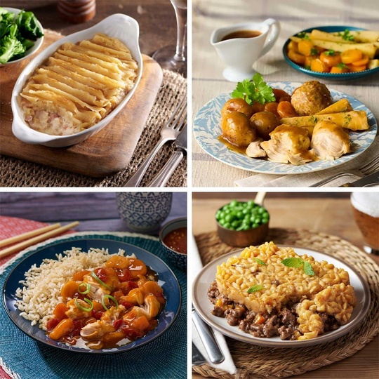 GLP1 Support High Protein Ready Meal Selection