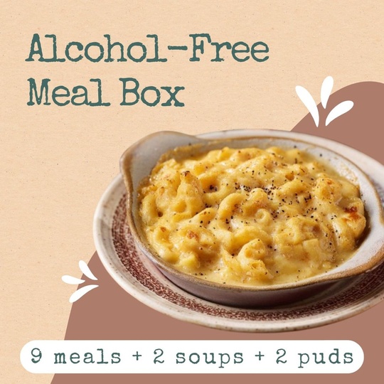 Alcohol Free Ready Meal Selection including cahicken casserole, chicken dinner, sweet and sour chicken and chicken casserole