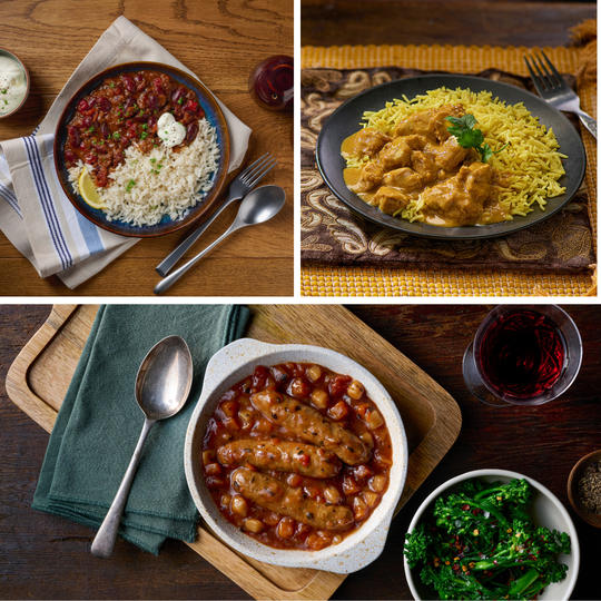 Taster Bundle Microwaveable Ready Meals Selection Two