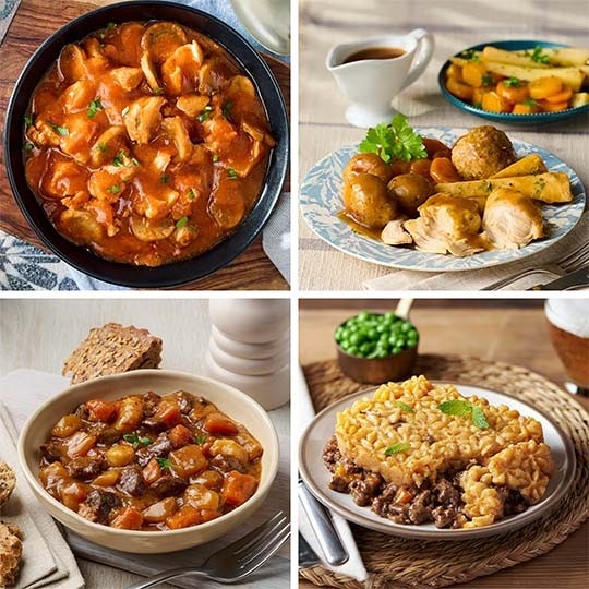 Low Fat Ready Meal Selection