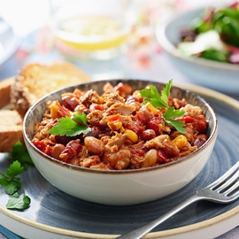 Tuna Bean Salad Microwave Ready Meal