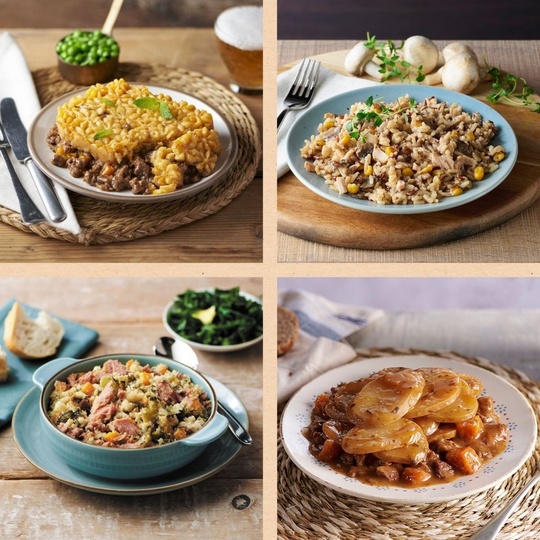 Low Fat Ready Meal Selection