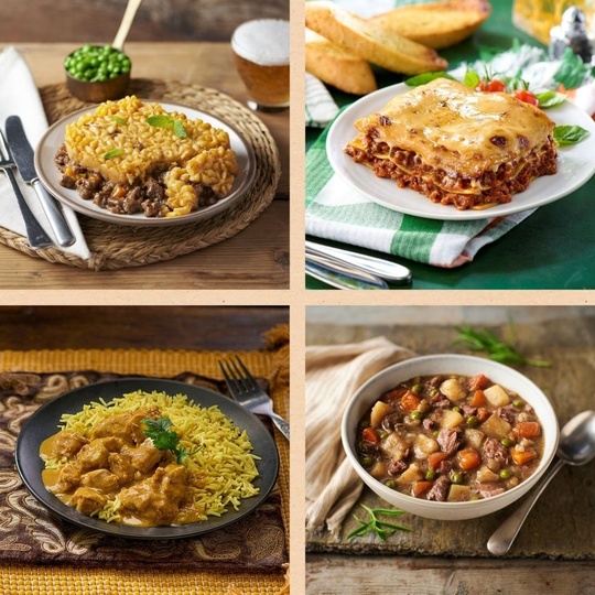 Taster Bundle Microwaveable Ready Meals Selection Two