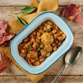 Turkey & Stuffing Casserole Microwave Ready Meal