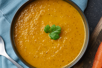Carrot and Coriander Soup Microwave Meal