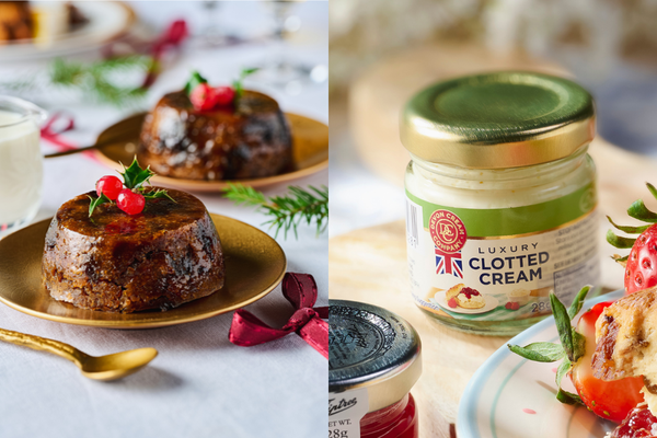 Christmas Pudding & Clotted Cream