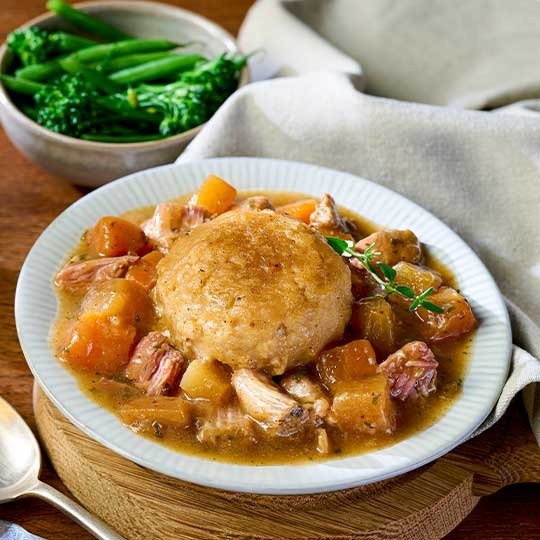 Pork Casserole with Dumpling
