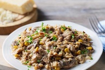 Chicken and Mushroom Rice Ready Meal