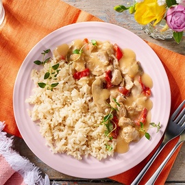 Chicken a la King Microwave Ready Meal