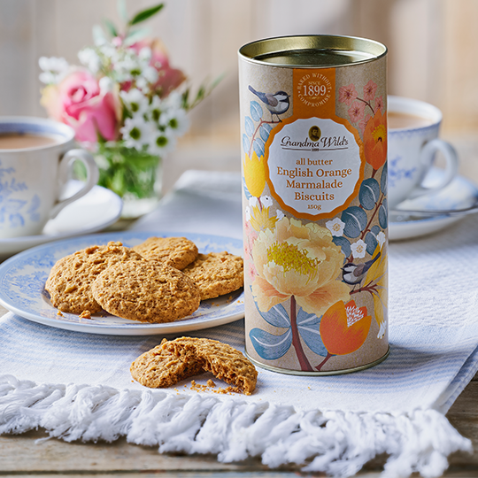 All Butter Orange Marmalade Biscuits