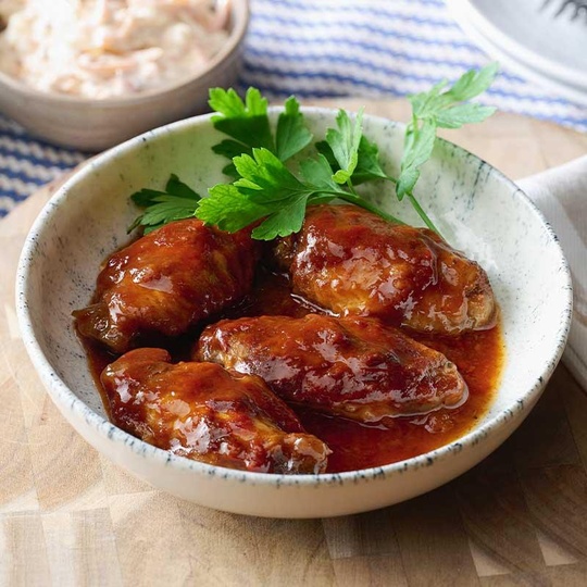 BBQ Chicken Wings Microwave Ready Meal