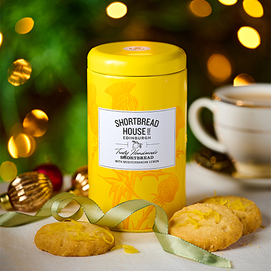 Shortbread Tin Lemon