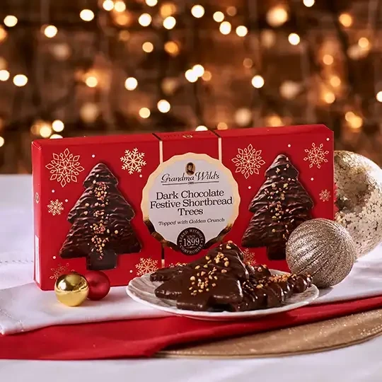 Grandma Wilds Dark Chocolate Christmas Trees