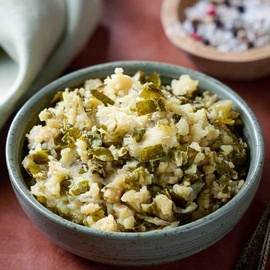 Colcannon Mash Microwaveable Side Dish