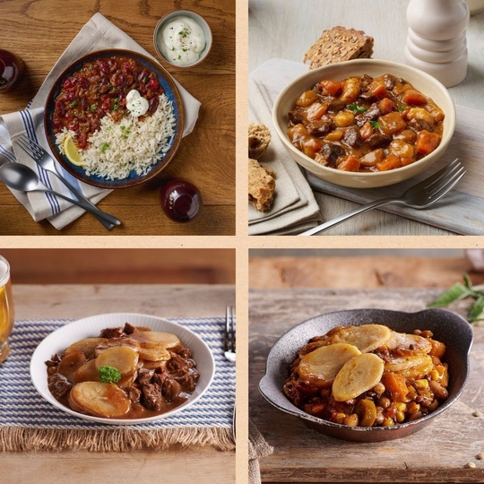 Low Fat Ready Meal Selection