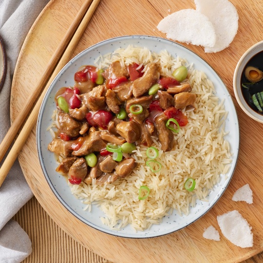 Teriyaki Chicken With Basmati Rice