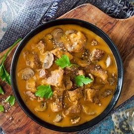 Beef & Mushroom Stroganoff