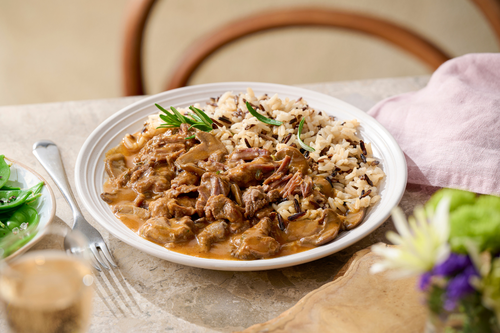 Beef & Mushroom Stroganoff