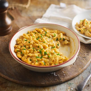 Hearty Mac Cheese Square